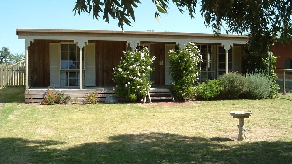 Front of cottage