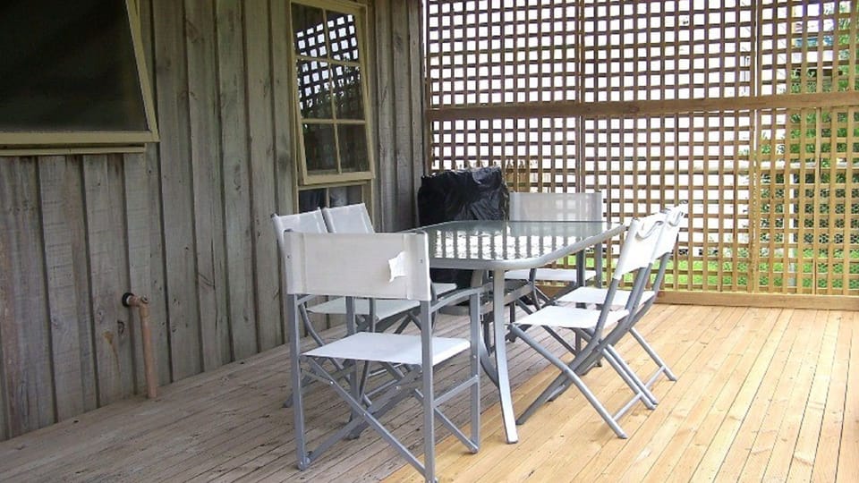 Back Veranda with BBQ 