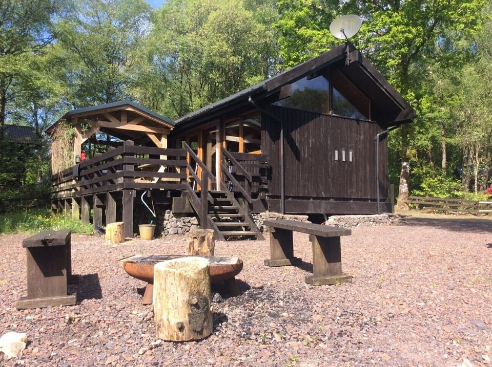 Fire pit area