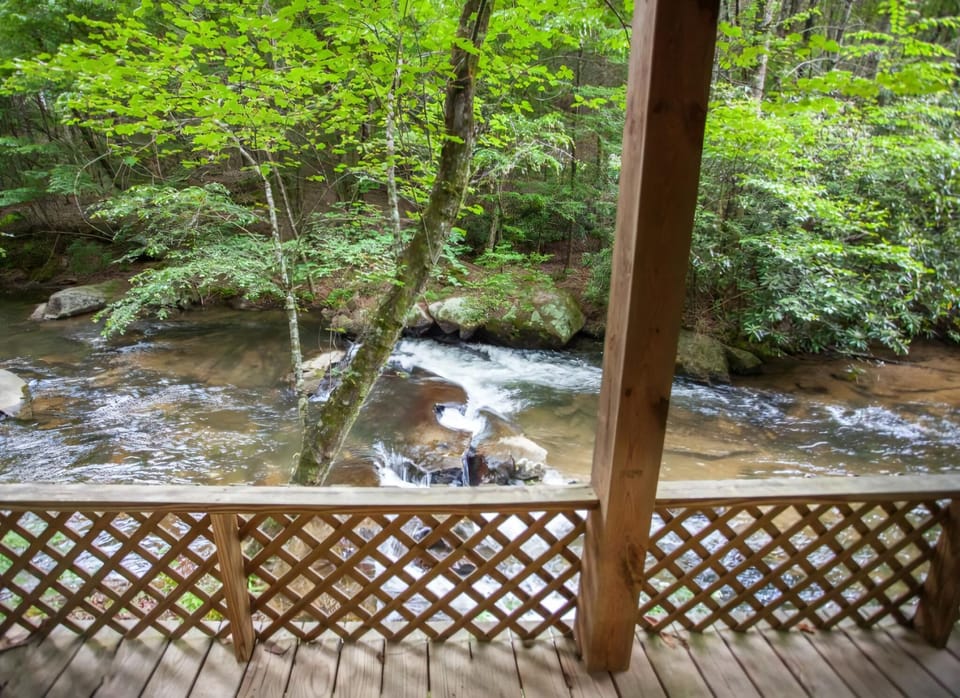 View from Gazebo on Fighting town Creek