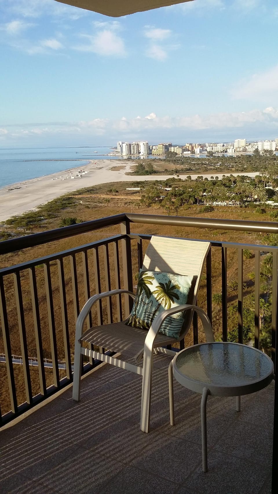 Beautiful views from the Balcony.
17th floor