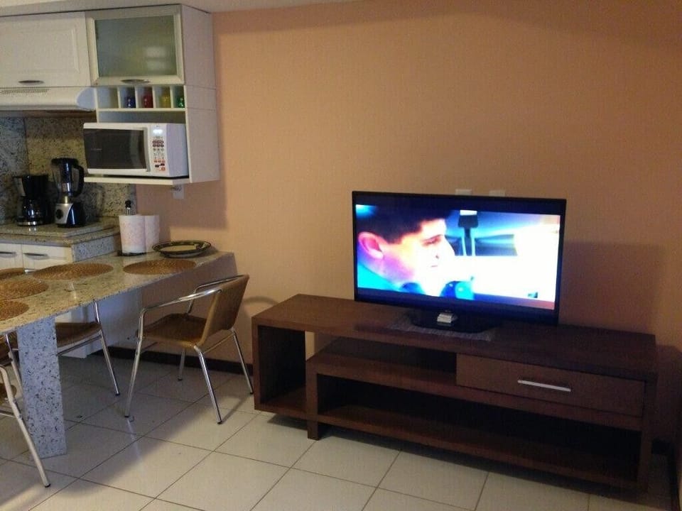 Spacious apartment in Ponta Negra, 30m from the beach, balcony, oceanfront view. Apartment in Parnamirim