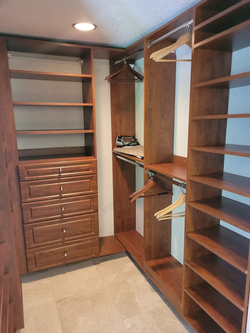 Huge custom walk-in closet