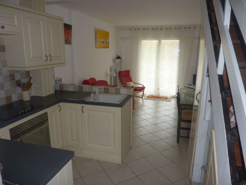 Kitchen and Living Room