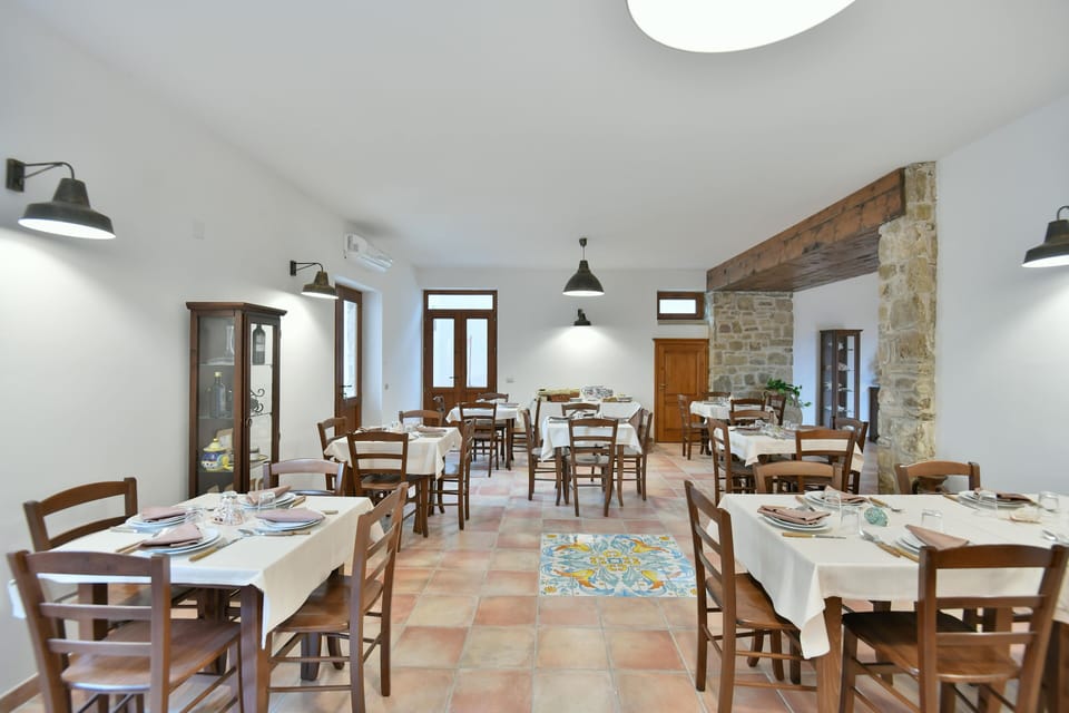 Dining area for events