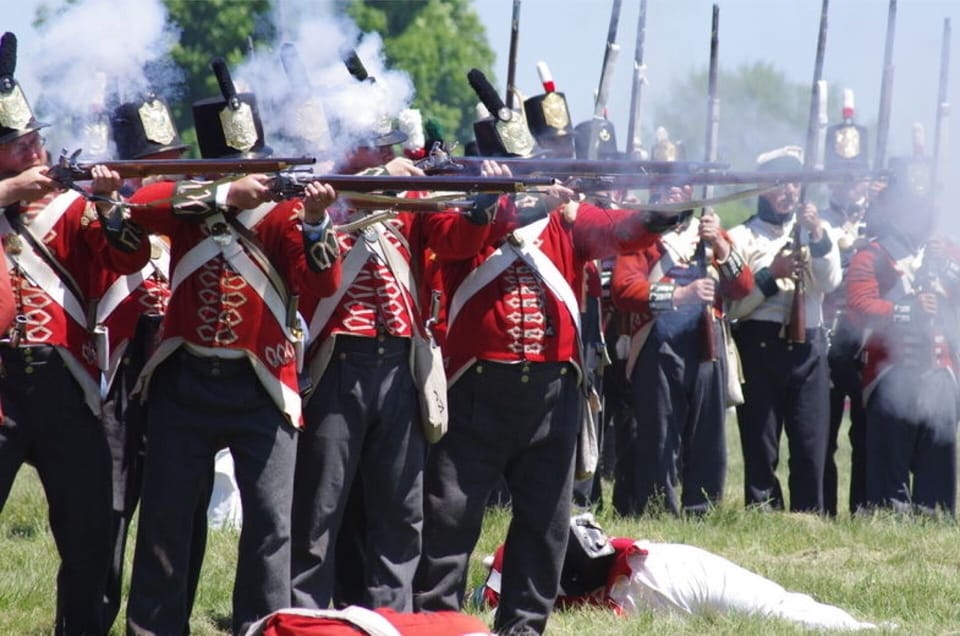 A leisurely drive to see a reenactment live at Fort George 