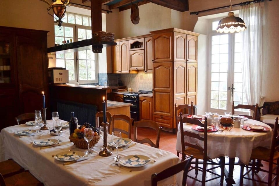 Cuisine américaine et salle à manger