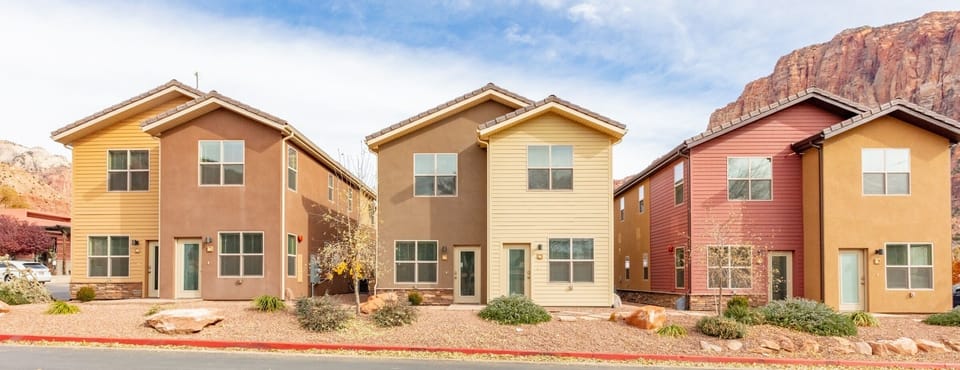 Our 6 townhomes