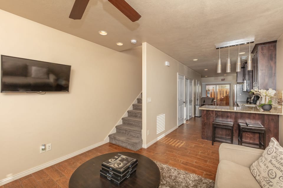 Stairs to the upstairs bedrooms