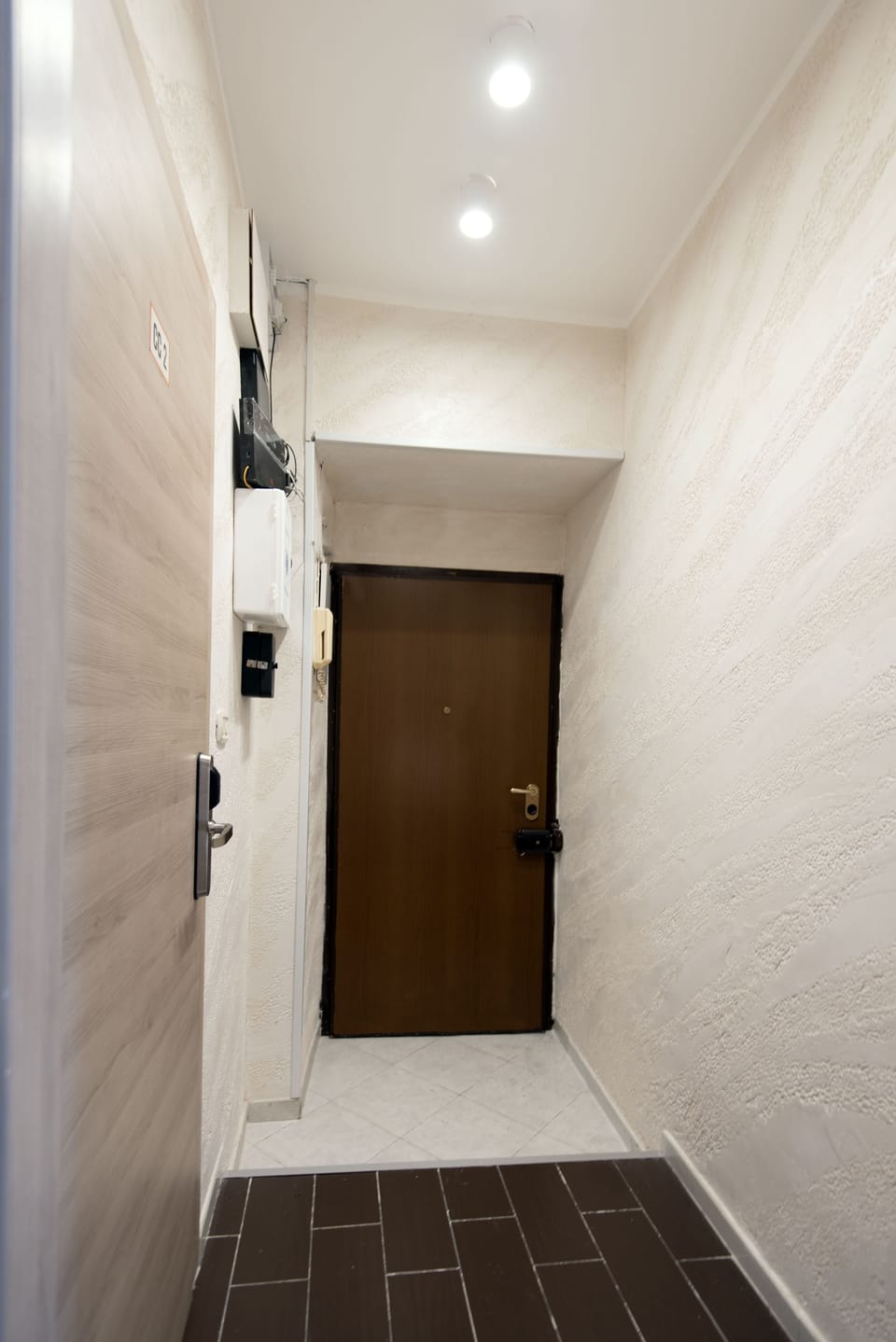 Interior entrance