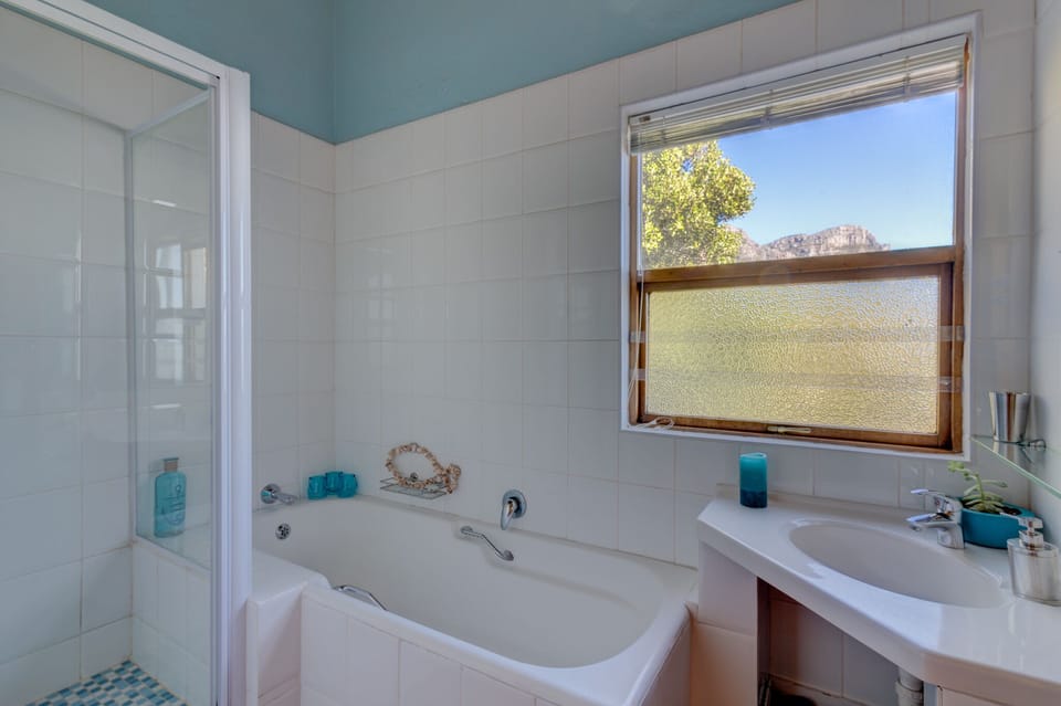 The bathroom across the hall from the 2nd & 3rd bedrooms