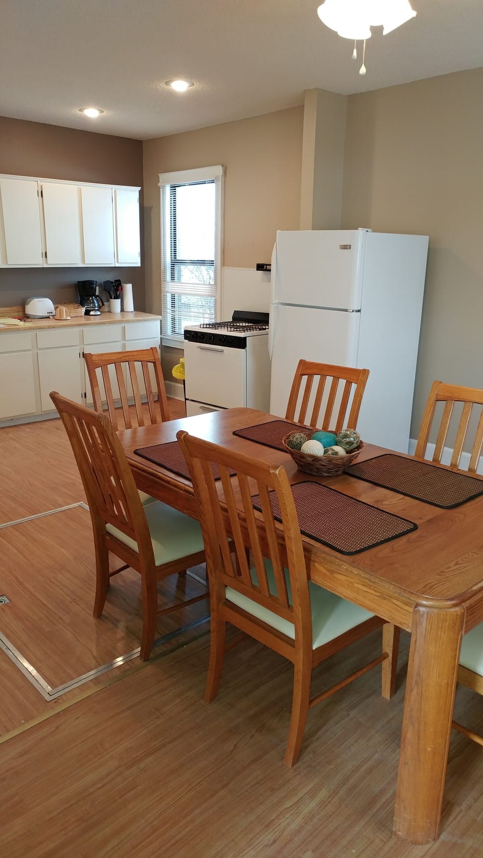 Kitchen from bathroom access