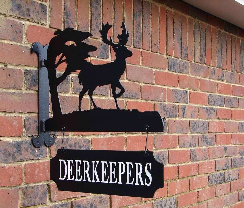 Deer frequent the adjoining woodland
