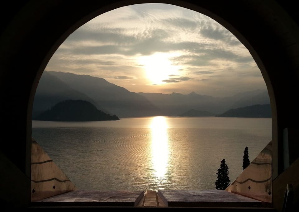 Lake view window