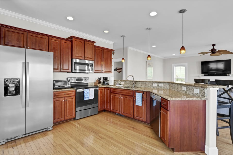 Well-appointed kitchen