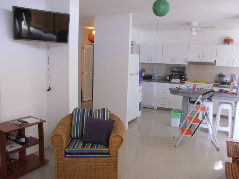 Looking across Living Room to Breakfast Bar
