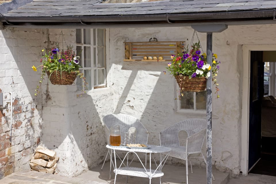 Morton House afternoon sun trap