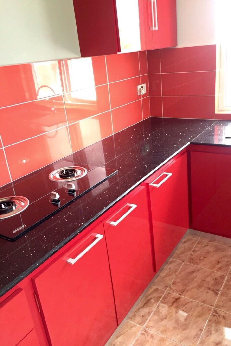 The kitchen 