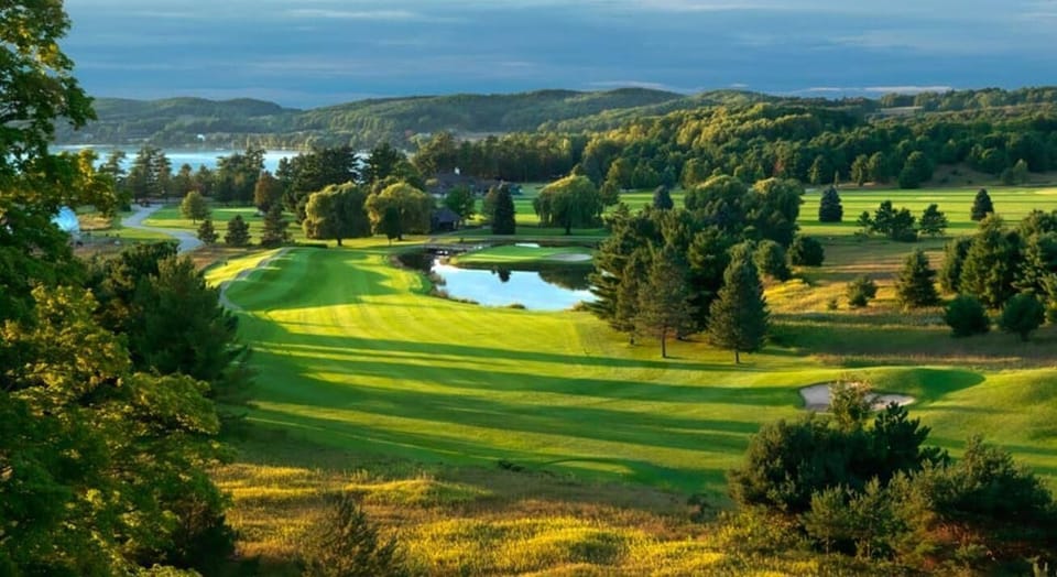 Golfing at Boyne