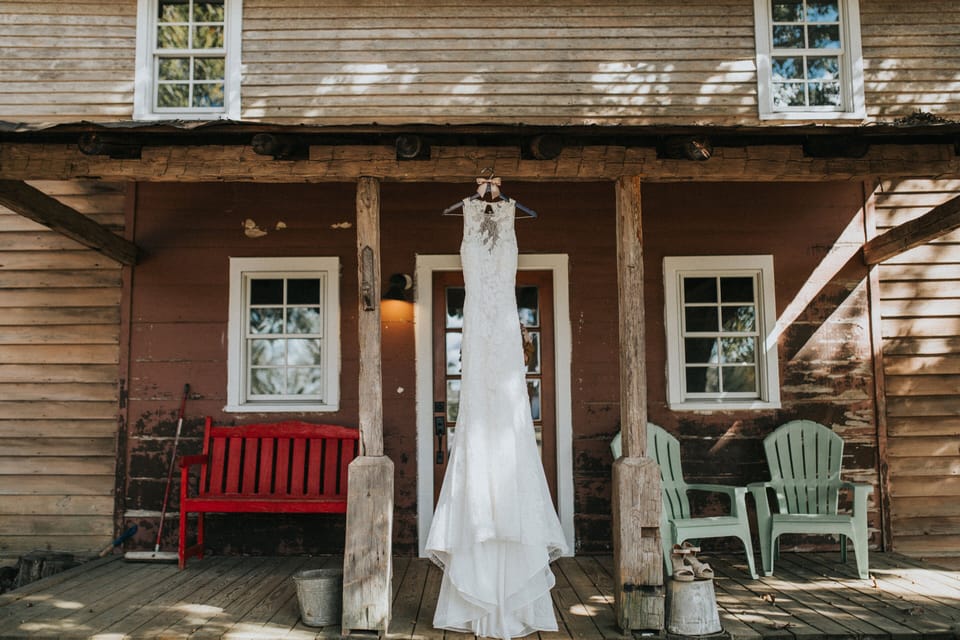 Wedding at farm
