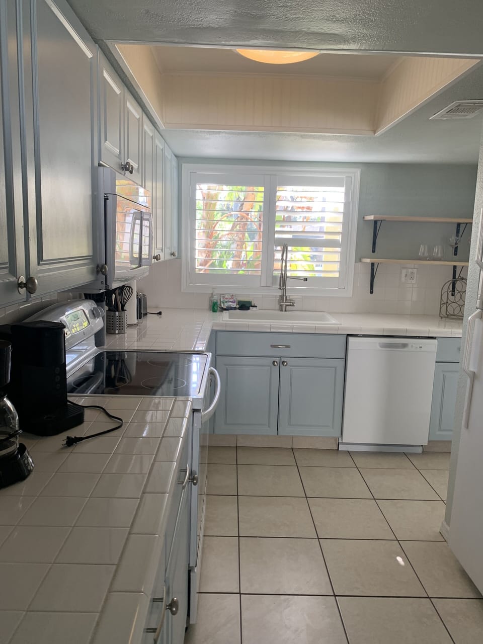 fully stocked kitchen