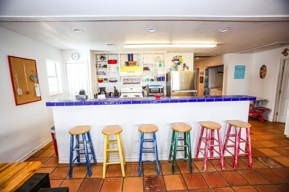 Extra seating at the bar
