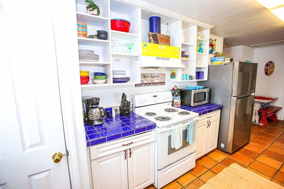 Well-stocked kitchen