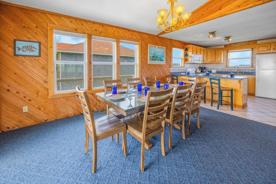 Surf or Sound Realty - 463 - Casa Mare - Dining Area -4
