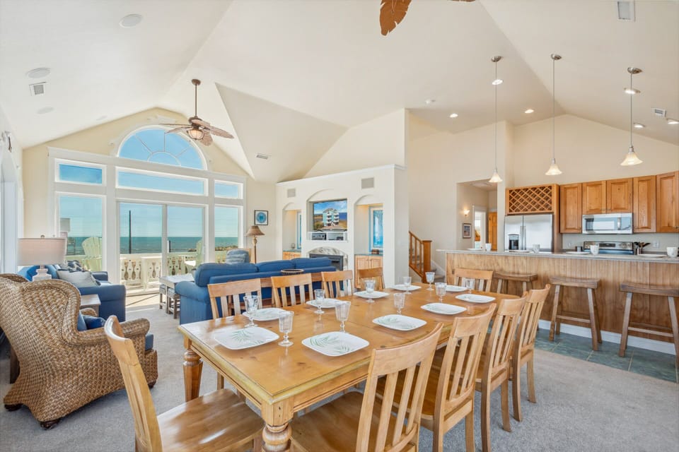 Surf or Sound Realty - 747 - Paradise Cove - Dining Area -2
