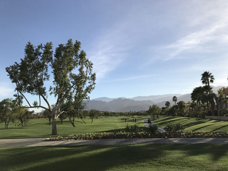 view from spa