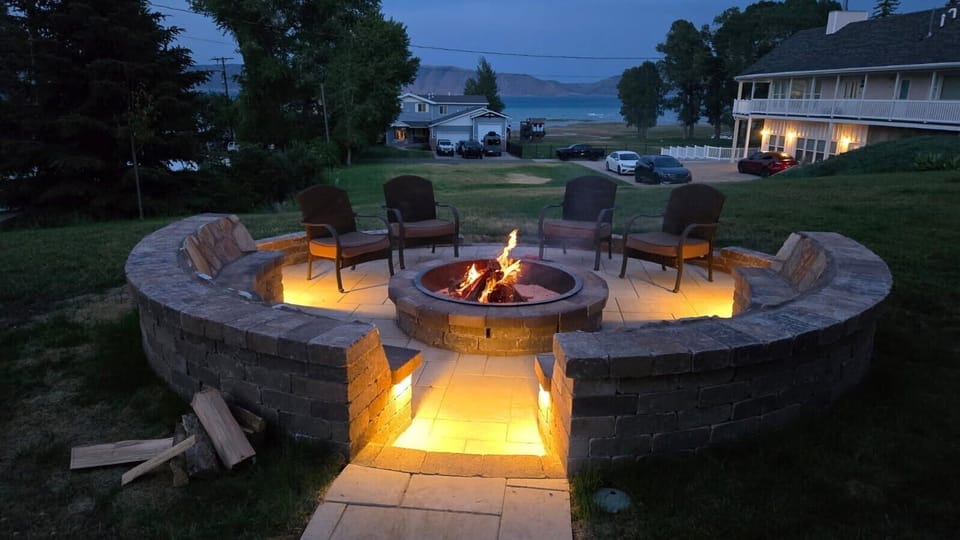 Spend your evenings out by the fire relaxing, connecting and enjoying evening together.