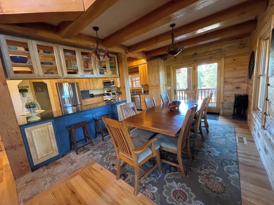dining room looking towards kitchen