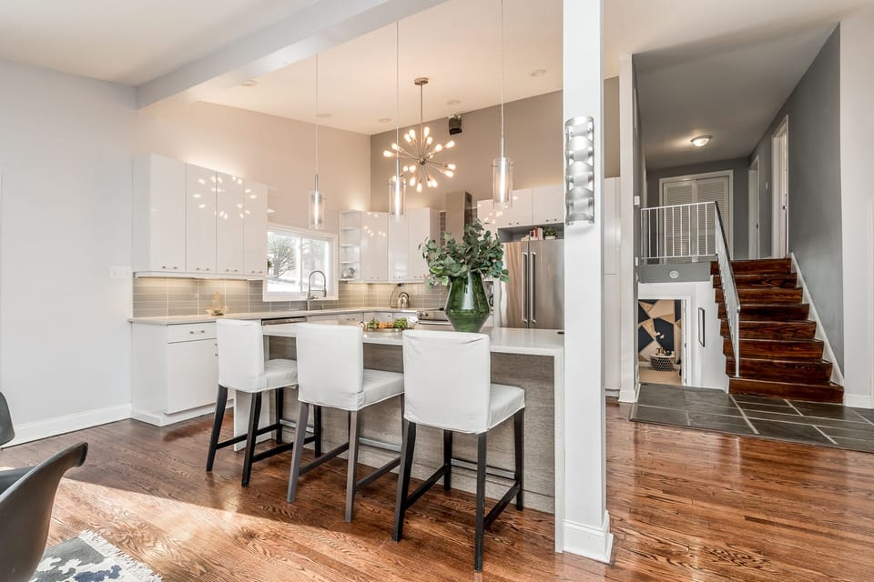 Newly renovated kitchen with all new appliances.