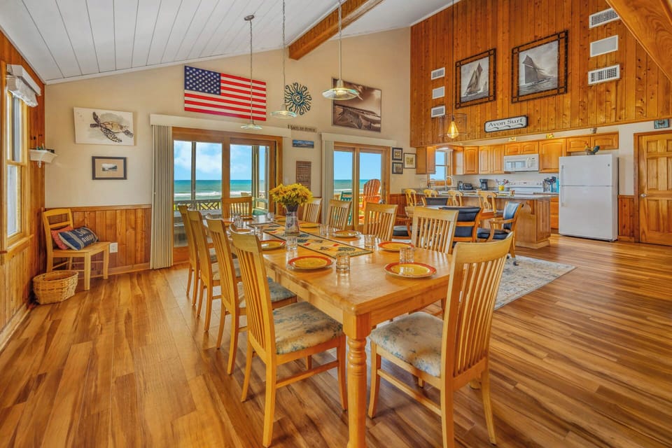 Surf or Sound Realty - 831 - Avon Surf - Dining Area -1