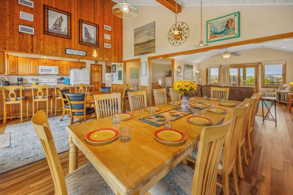 Surf or Sound Realty - 831 - Avon Surf - Dining Area -2