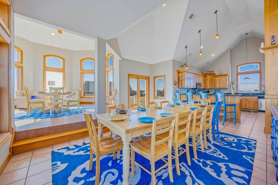 Surf or Sound Realty - 737 - Tidal Treasure - Dining Area -4