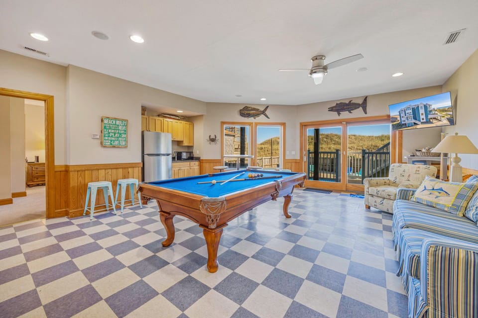 Surf or Sound Realty - 737 - Tidal Treasure - Game Room -2