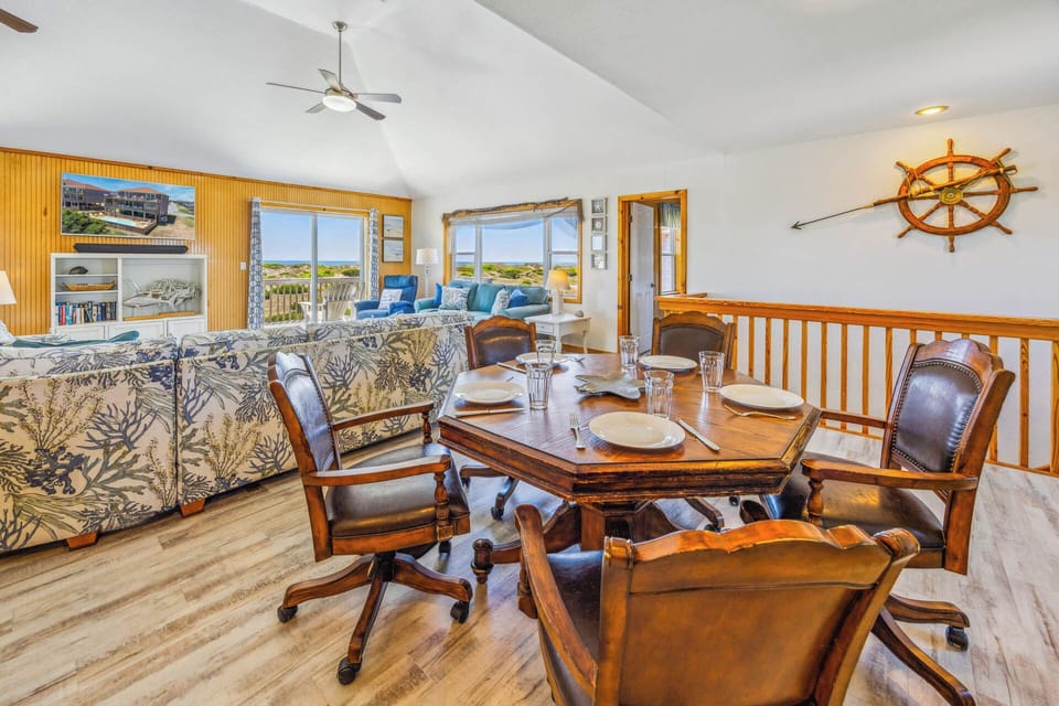 Surf or Sound Realty - 704 - A Reel Addiction - Dining Area -3