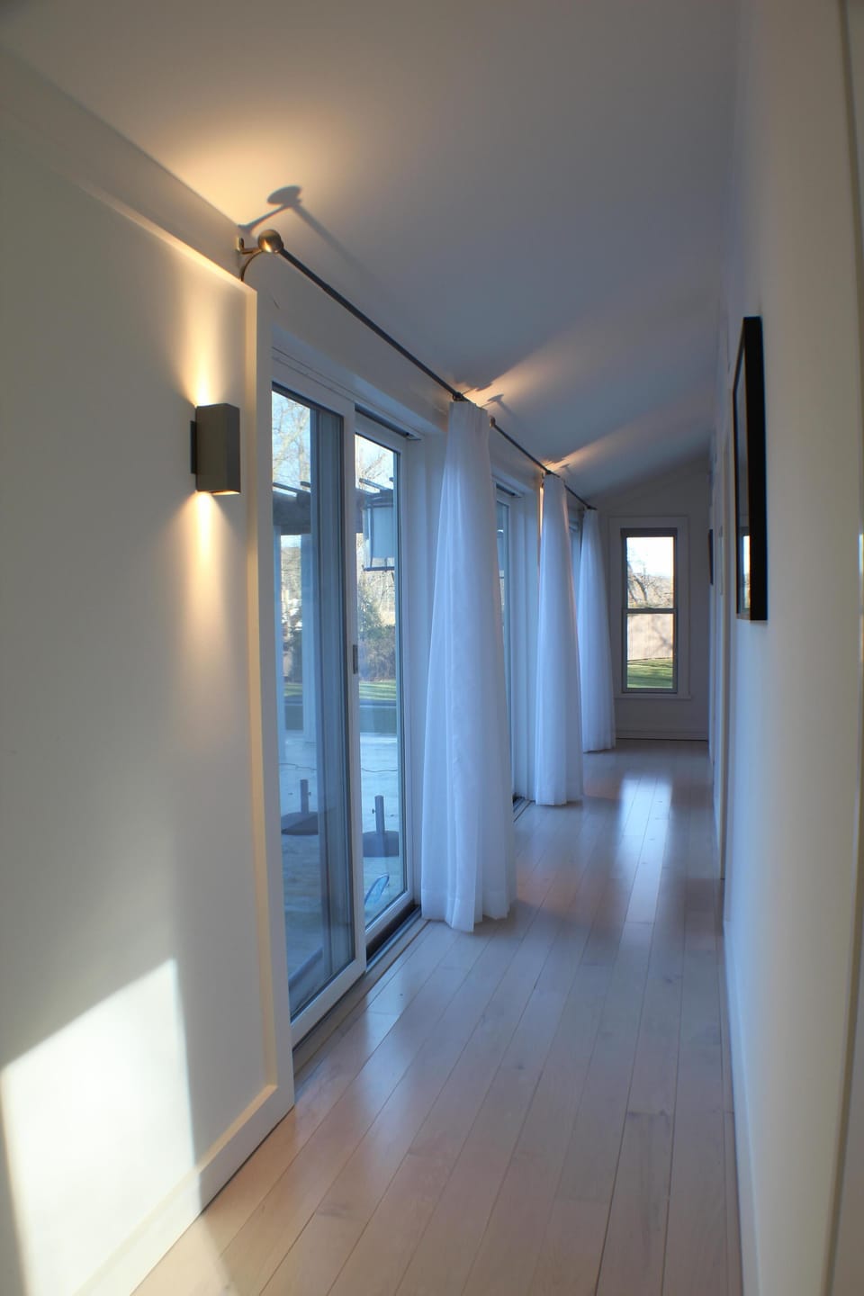 Hallway to bedroom wing