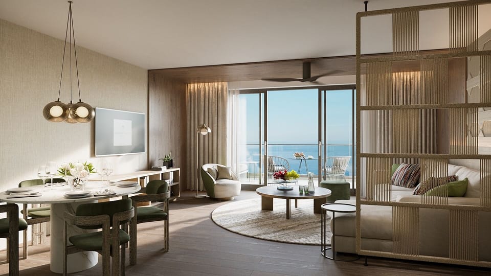 Suite Sea View (SVS) | Living area | Plasma TV