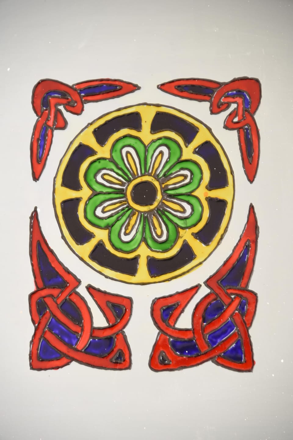 Detail from main bedroom door