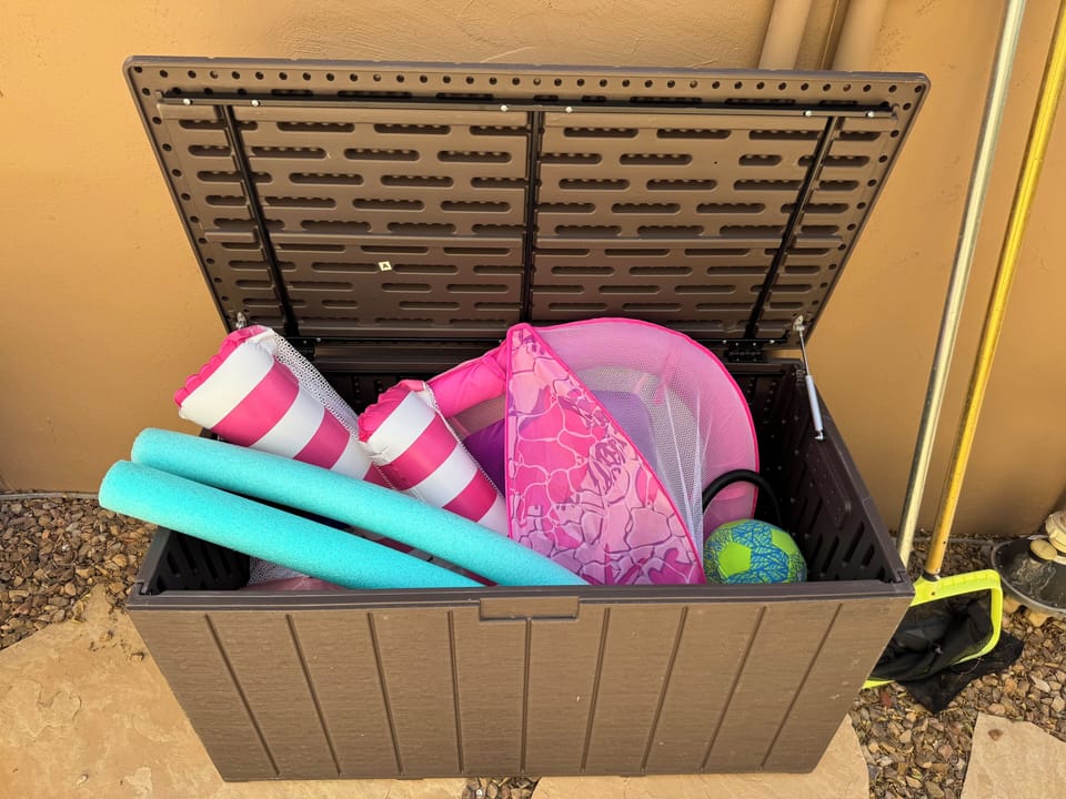 Pool floaties and toys for your use