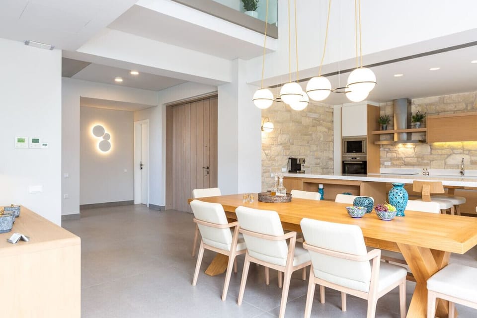 Stylish dining area blending modern design with a welcoming atmosphere for memorable meals.