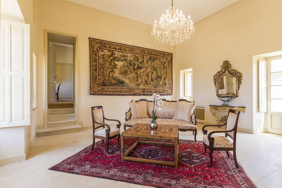 Lobby sitting area