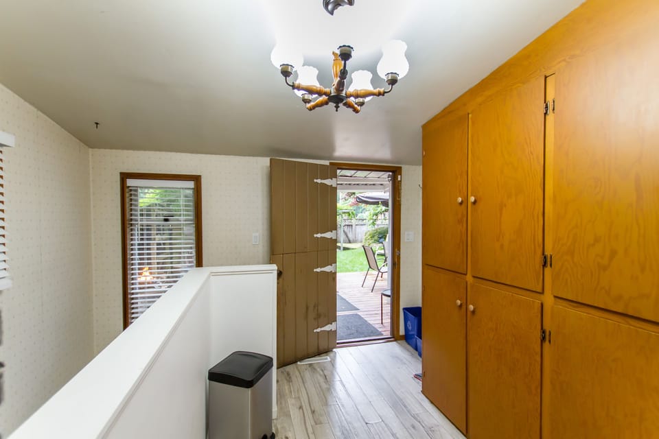 Pantry and Exit to Backyard
