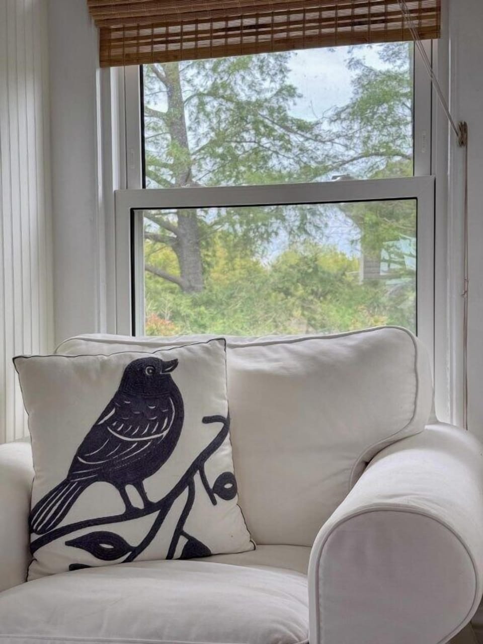 Cozy up in this chair with a great vacation book