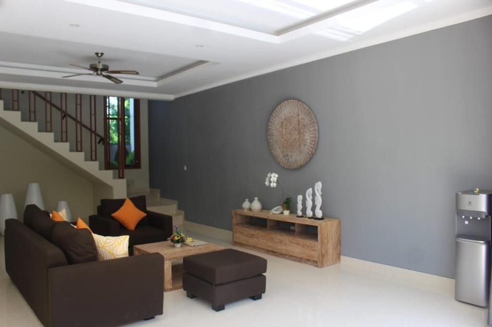 Premium Villa, 3 Bedrooms, Private Pool | Living area | TV