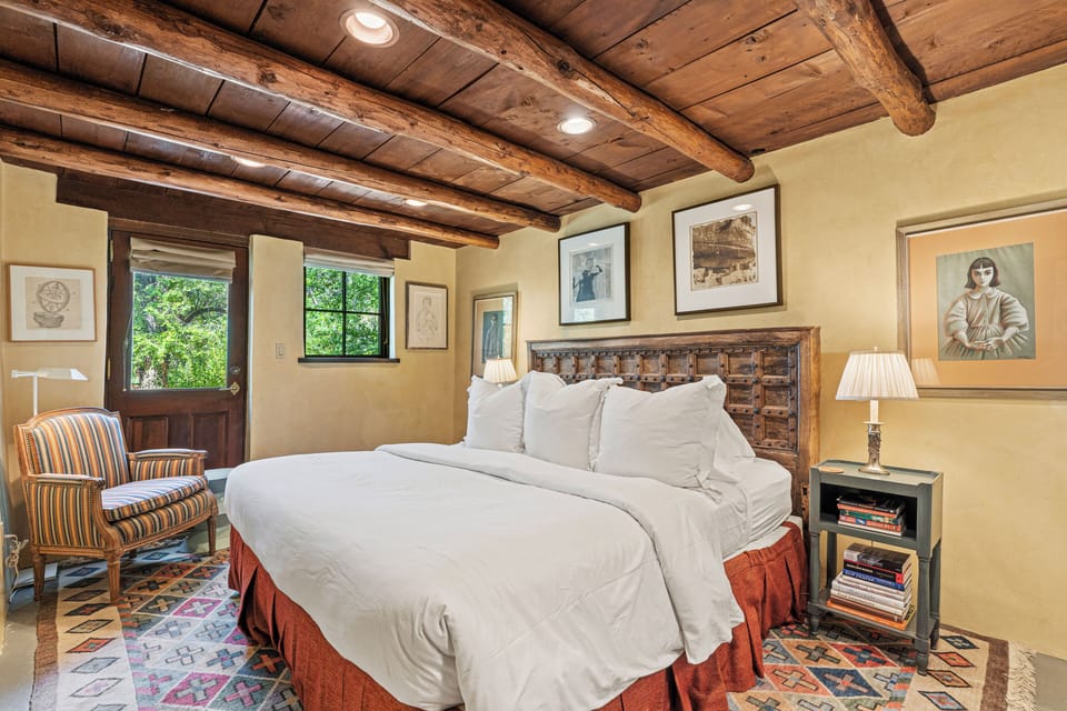 Primary bedroom with king size bed