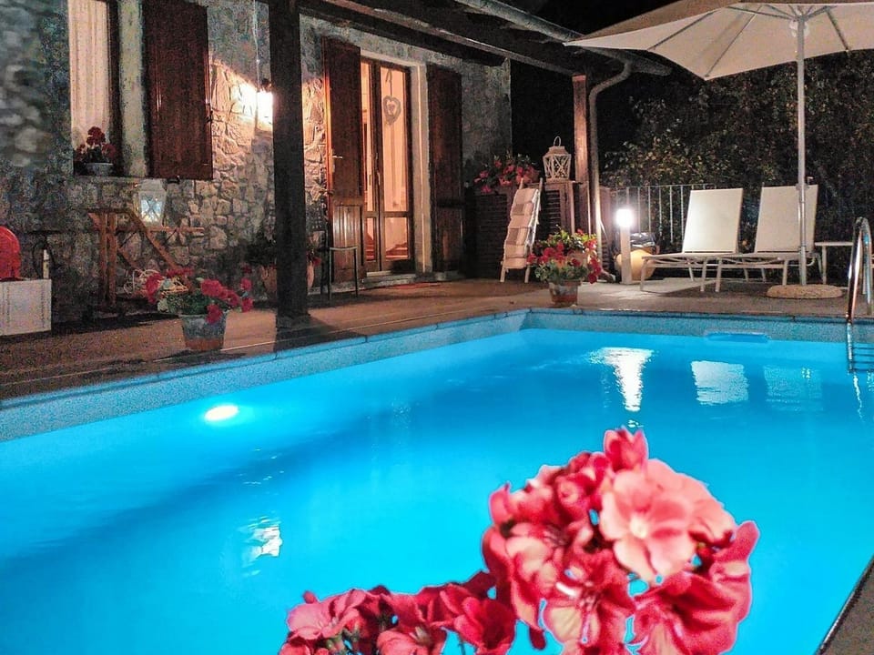 Pool by night