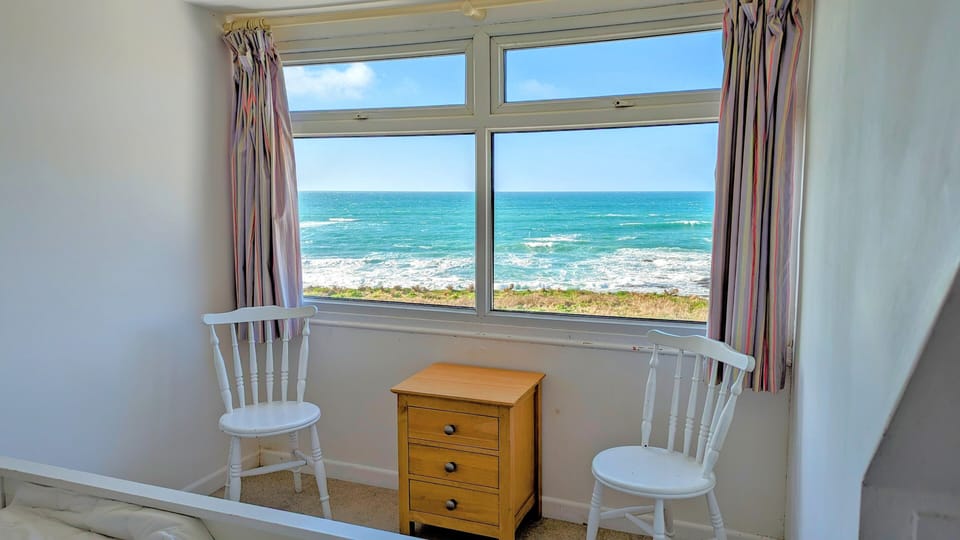 We have one of the best views in Trevone as we look directly onto the sea.